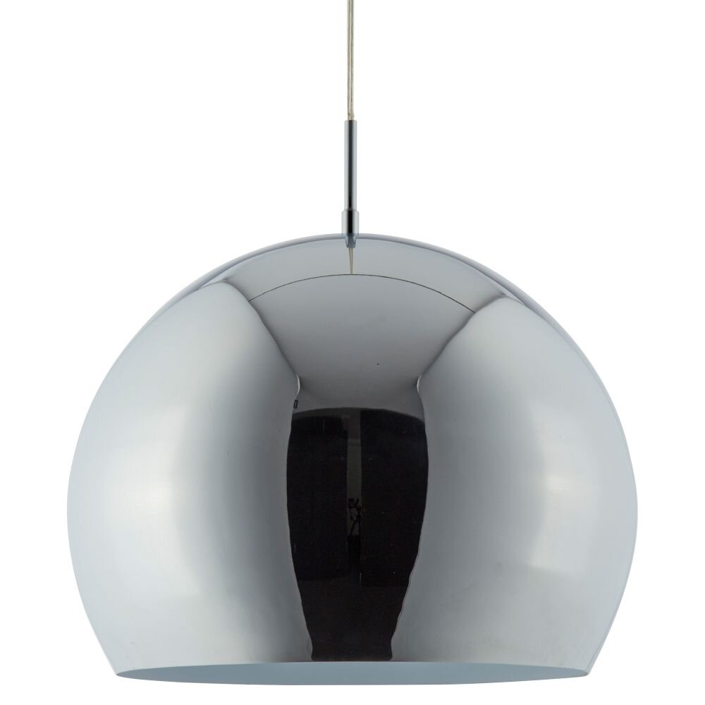 Suspension Searchlight INDUPA Chrome, Blanc, 1 lumière main product photo
