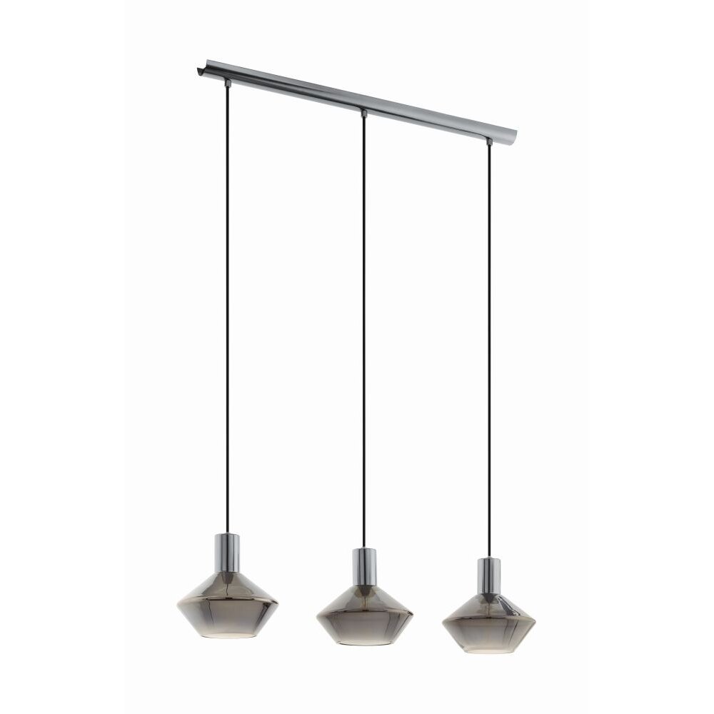 Suspension Eglo PONZANO Nickel mat, 3 lumières main product photo