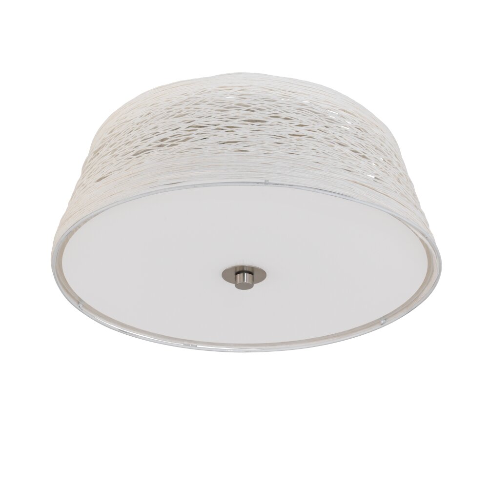 Plafonnier Eglo DONADO Blanc, 2 lumières main product photo