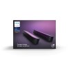 Kit de base double Philips Hue Ambiance White & Color Play Lightbar LED Noir, 2 lumières, Changeur de couleurs