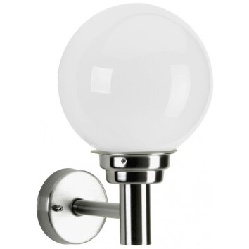 Applique Albert 227 Acier inoxydable, 1 lumière