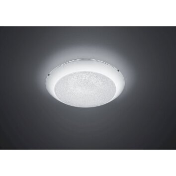 Plafonnier Trio PENTA LED Blanc, 1 lumière