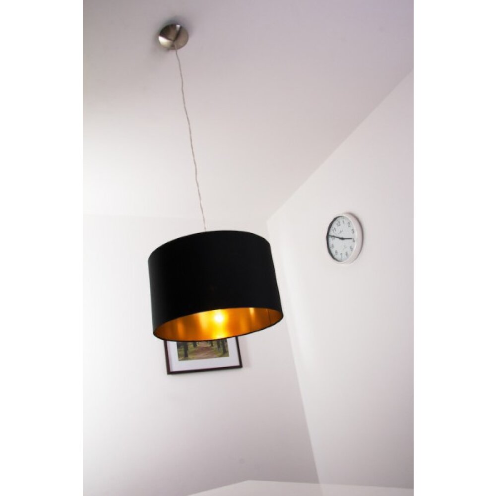 Suspension Eglo Leuchten Maserlo Nickel mat, 1 lumière main product photo