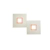 Applique murale Grossmann Karree LED Cuivre, 2 lumières