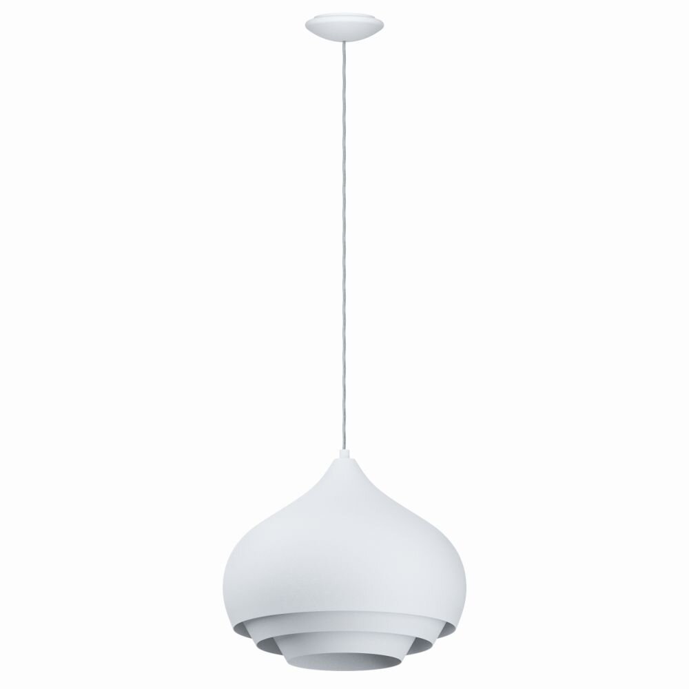 Suspension Eglo CAMBORNE Blanc, 1 lumière main product photo