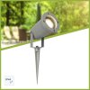 Spot de jardin Brilliant Janko LED Gris, 1 lumière