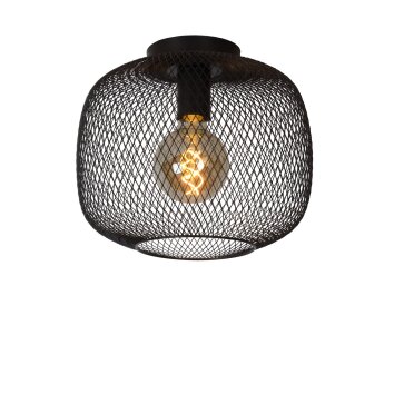 Plafonnier Lucide MESH Noir, 1 lumière