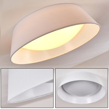 Plafonnier Negio LED Blanc, 1 lumière