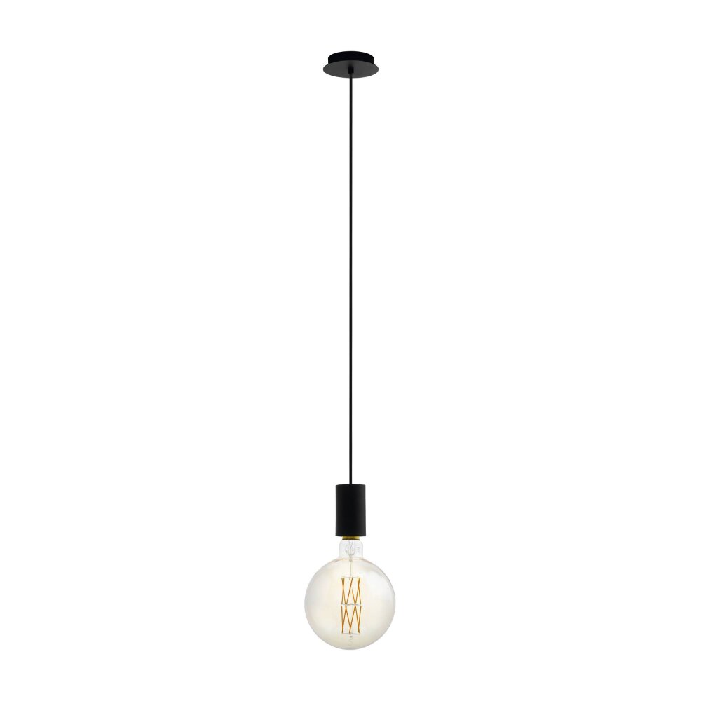 Suspension Eglo POZUETA Noir, 1 lumière main product photo
