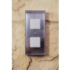 Applique murale d'extérieur Konstsmide LED Acier inoxydable, Gris, 1 lumière