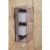 Applique murale d'extérieur Konstsmide LED Acier inoxydable, Gris, 1 lumière