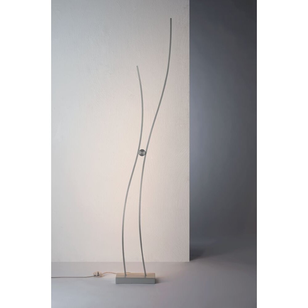 Lampadaire Bopp Flow LED Aluminium, 1 lumière main product photo