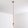 Suspension Lemone Nickel mat, 1 lumière