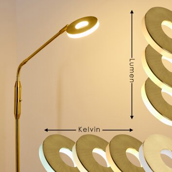 Lampadaire LED Dent 3 lumières - Fischer & Honsel