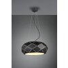 Suspension Trio Leuchten ZANDOR Noir, 3 lumières