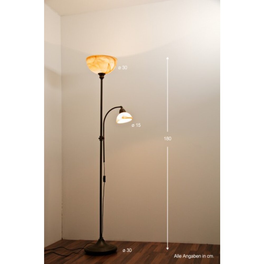 ② lampe halogène sur pied pour salon luminaire lampadaire — Lampes