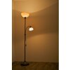 Lampadaire Wofi LACCHINO Brun, Brun foncé, Rouille, 2 lumières