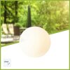 Boule lumineuse Brilliant Garden Blanc, 1 lumière