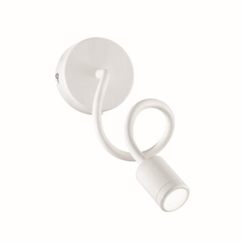 Applique murale Ideal Lux FOCUS LED Blanc, 1 lumière