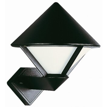 Applique extérieure Albert 616 Noir, 1 lumière