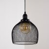Suspension Moholm Noir, 1 lumière