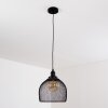 Suspension Moholm Noir, 1 lumière