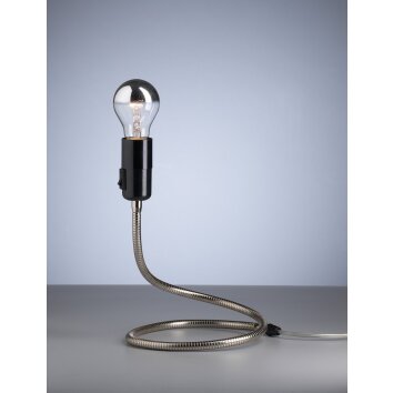 Lightworm Tecnolumen Lampe à poser Nickel mat, 1 lumière