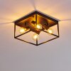 Plafonnier Ryssby Noir, 4 lumières