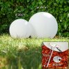 Set de boules lumineuses Arslev Blanc, 2 lumières