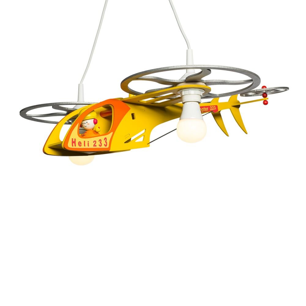 Suspension Elobra MARKUS Jaune, Orange, 2 lumières main product photo