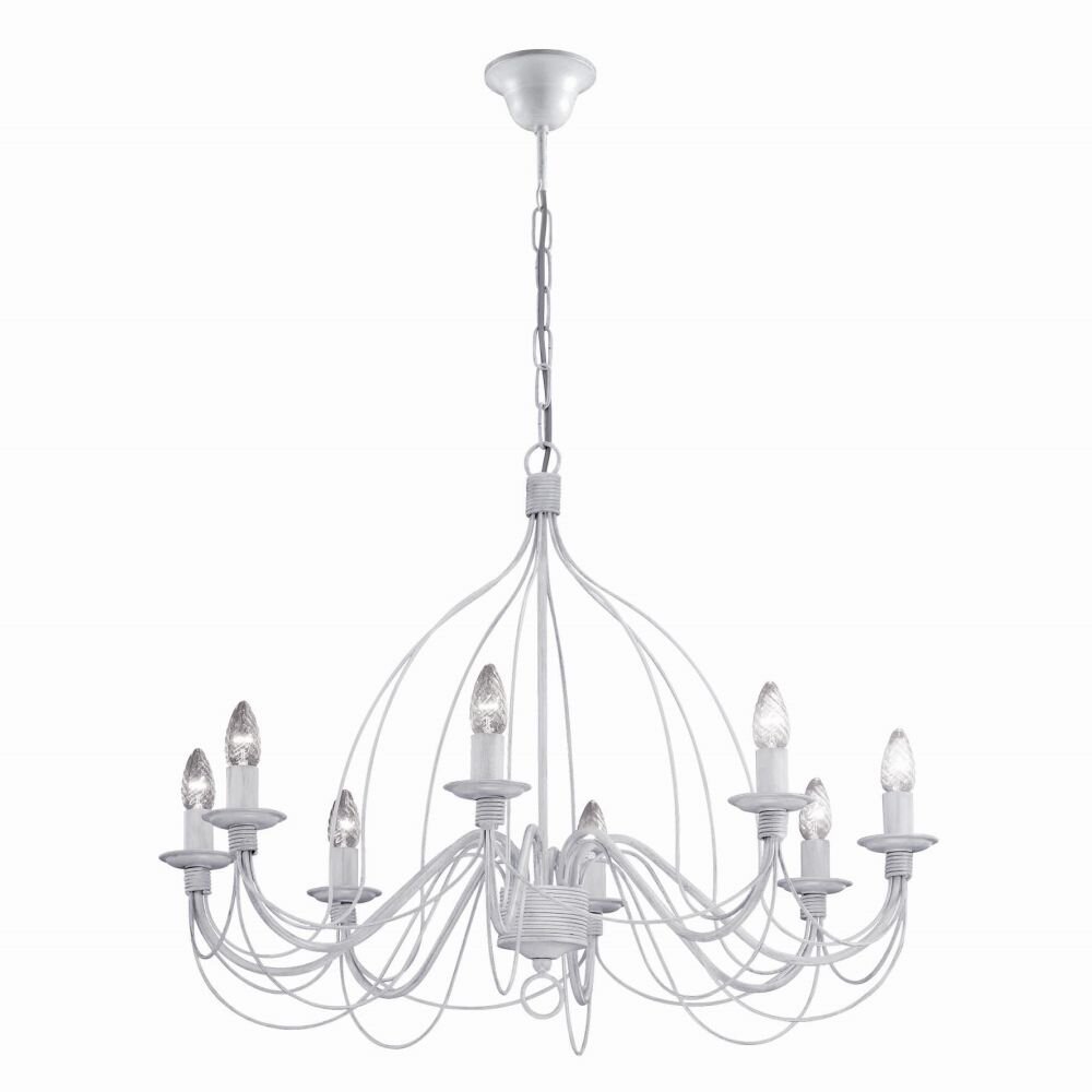 Lustre Ideal Lux CORTE Blanc, 8 lumières main product photo