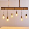 Suspension Rimforsa Brun, Rouille, 6 lumières