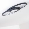 Plafonnier Chunky LED Gris, 1 lumière