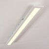 Plafonnier Ailik LED Blanc, 1 lumière, Télécommandes