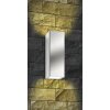 Applique murale LCD Fehmarn Acier inoxydable, 2 lumières