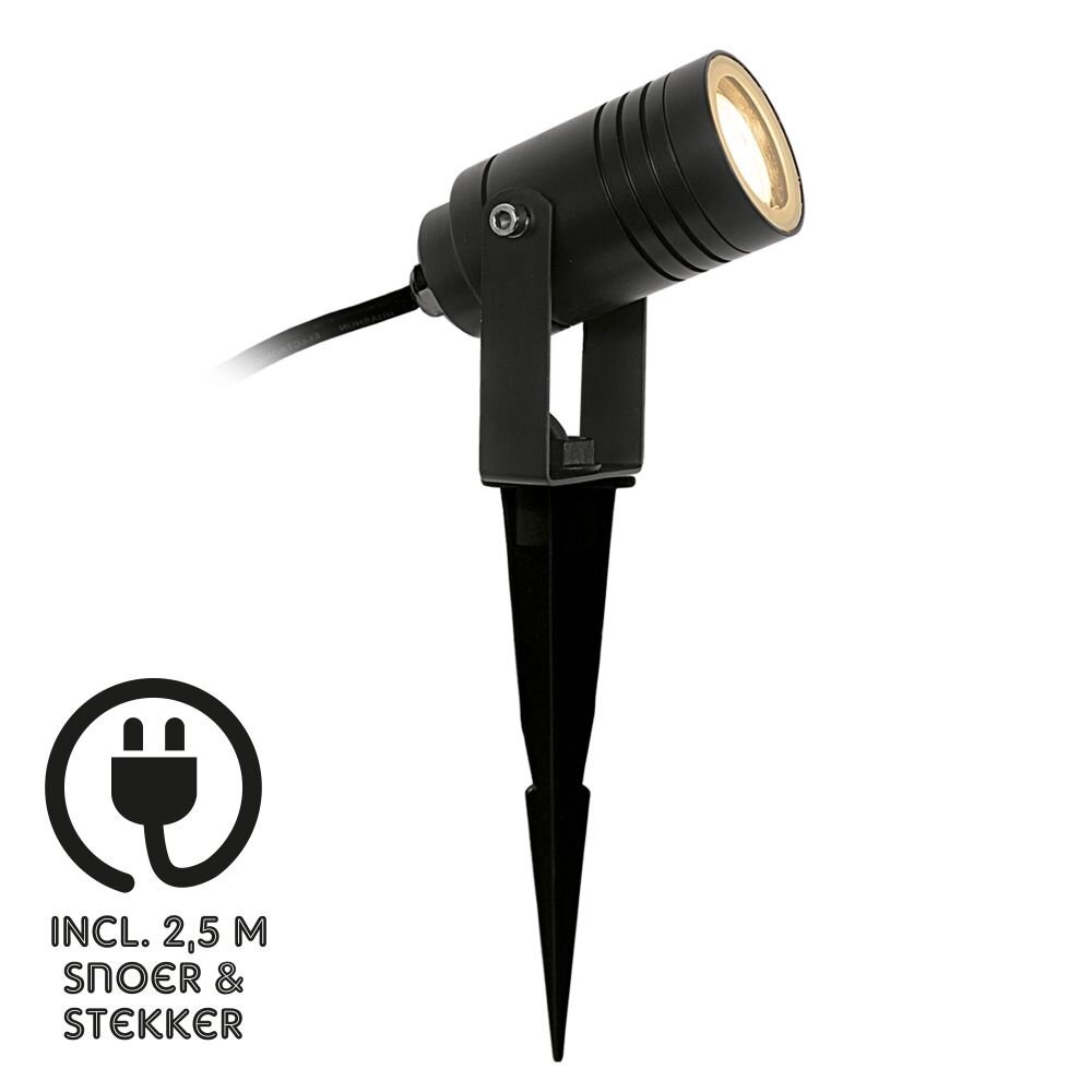 Spot de jardin KS Verlichting Beamy Noir, 1 lumière main product photo