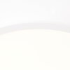 Plafonnier Brilliant Buffi LED Blanc, 1 lumière