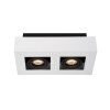 Spot de plafond Lucide XIRAX LED Blanc, 2 lumières