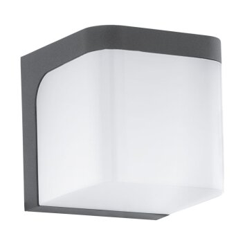 Applique murale Eglo JORBA LED Anthracite, 1 lumière