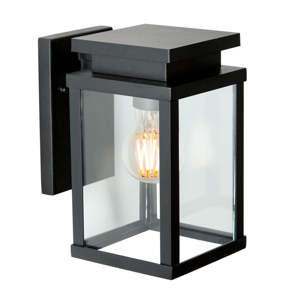 Applique murale KS Verlichting Jersey Noir, 1 lumière main product photo