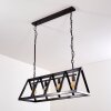 Suspension Haervej Noir, 4 lumières