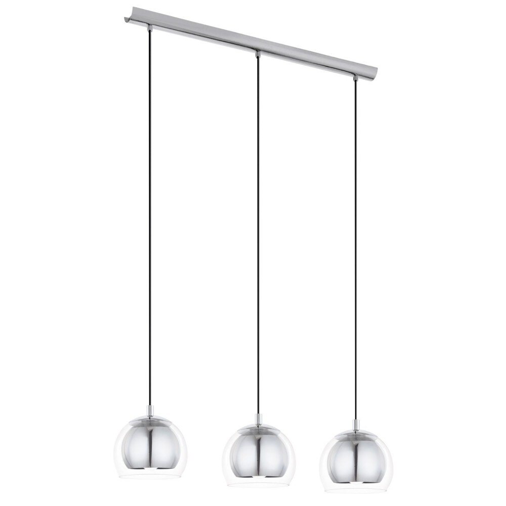 Lampe suspendue Eglo ROCAMAR Chrome, 3 lumières main product photo