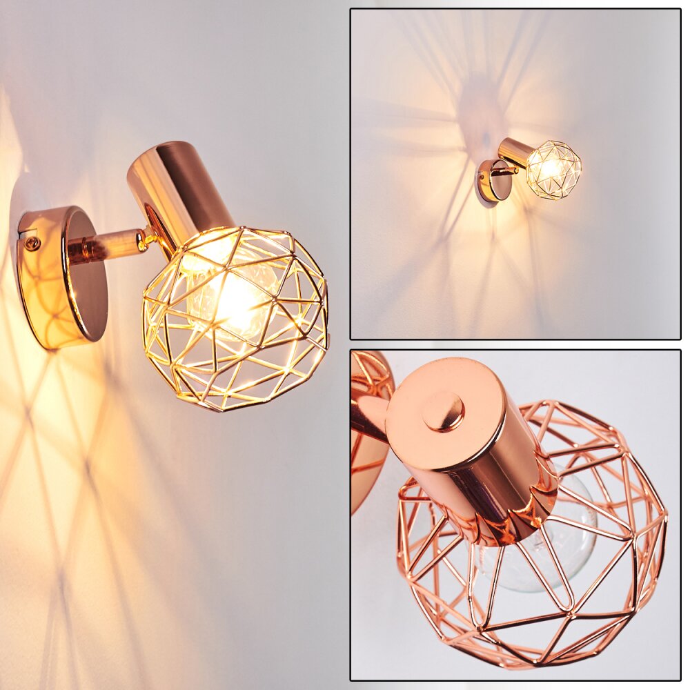 Applique murale Palmira Cuivre, 1 lumière main product photo