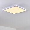 Plafonnier Bankura LED Blanc, 1 lumière, Télécommandes, Changeur de couleurs