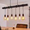 Suspension Barbengo Noir, 6 lumières