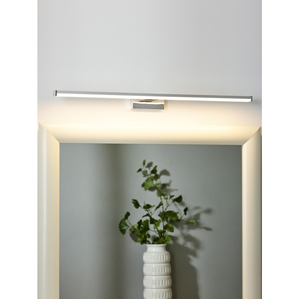 Lampe pour miroir Lucide ONNO LED Chrome, 1 lumière main product photo