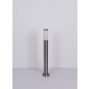 Borne lumineuse Globo BOSTON Acier inoxydable, 1 lumière Borne lumineuse Globo BOSTON Acier inoxydable, 1 lumière