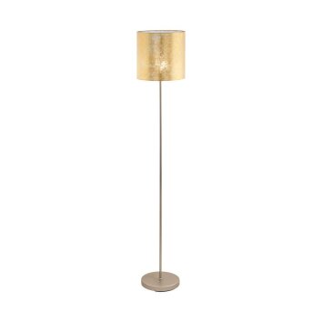 Lampadaire Eglo VISERBELLA Champagne, 1 lumière