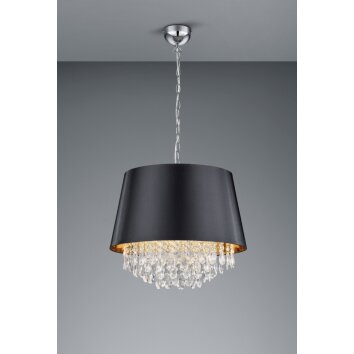 Suspension Trio-Leuchten Loreley Chrome, 3 lumières