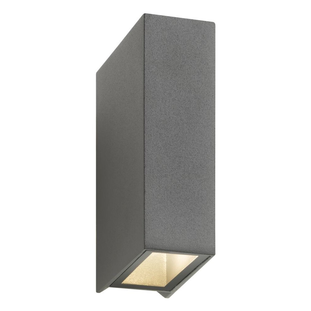 Applique murale d'extérieur LCD Lingen LED, 2 lumières main product photo